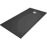 Mexen Stone+ rechthoekige composiet douchebak 180 x 100 cm, antraciet - 44711018