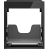 Mexen Box-A Korpus des Waschtischunterschranks 40 cm, 1 Schublade, Schwarz Hochglanz - 91AX0-0400-470-1-70