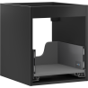 Mexen Box-A Korpus des Waschtischunterschranks 40 cm, 1 Schublade, Schwarz Matt - 91AX0-0400-470-1-71