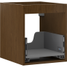 Mexen Box-A onderkast lichaam 40 cm, 1 lade, walnoot - 91AX0-0400-470-1-86