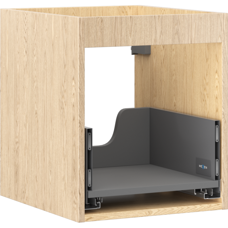 Mexen Box-A Unterschrank-Korpus 40 cm, 1 Schublade, Eiche - 91AX0-0400-470-1-81