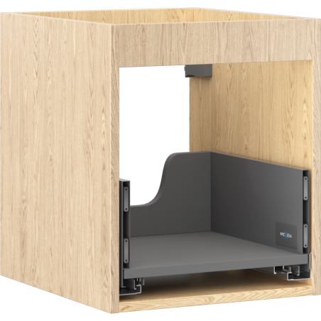 Mexen Box-A Unterschrank-Korpus 40 cm, 1 Schublade, Eiche - 91AX0-0400-470-1-81