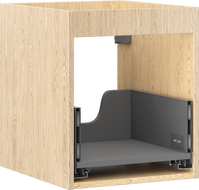 Mexen Box-A Unterschrank-Korpus 40 cm, 1 Schublade, Eiche - 91AX0-0400-470-1-81