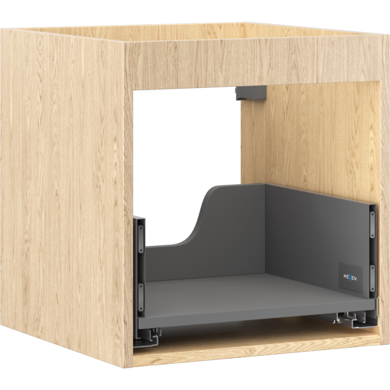 Mexen Box-A Under-Sink Cabinet Frame 45 cm, 1 Drawer, Oak - 91AX0-0450-470-1-81