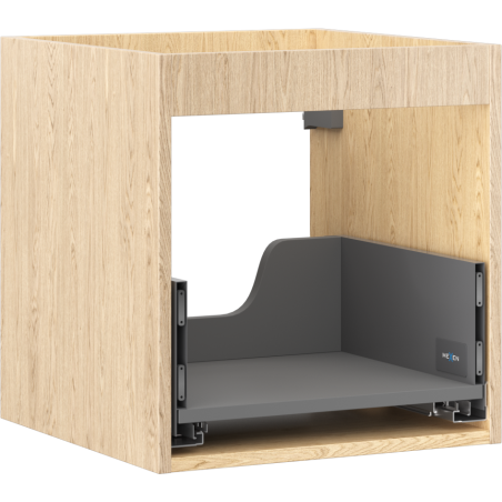 Mexen Box-A corpo del mobile sottolavabo 45 cm, 1 cassetto, rovere - 91AX0-0450-470-1-81