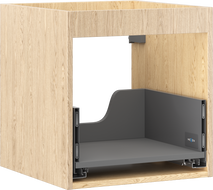 Mexen Box-A caja del mueble de baño 45 cm, 1 cajón, roble - 91AX0-0450-470-1-81