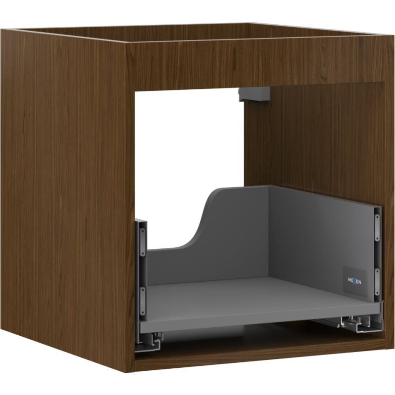 Mexen Box-A omara za umivalnik 45 cm, 1 predal, oreh - 91AX0-0450-470-1-86