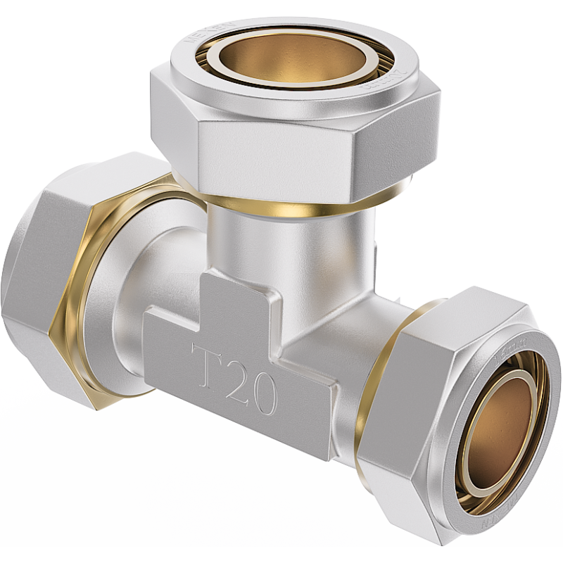 Mexen PEX-S redukcijski sestavljivi T-kos PEX 16 x 20 x 16 - W97231-162016-00