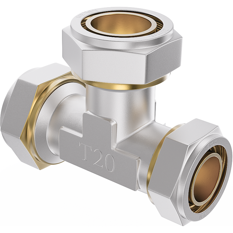 Mexen PEX-S Reducing Compression Tee PEX 20 x 16 x 20 - W97231-201620-00