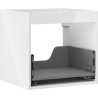 Mexen Box-A armario bajo lavabo 50 cm, 1 cajón, blanco brillante - 91AX0-0500-470-1-00