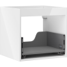 Mexen Box-A kastframe voor wastafelonderkast 50 cm, 1 lade, wit glanzend - 91AX0-0500-470-1-00