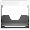 Mexen Box-A corps du meuble sous-lavabo 50 cm, 1 tiroir, blanc brillant - 91AX0-0500-470-1-00