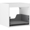 Mexen Box-A korpus szafki podumywalkowej 50 cm, 1 szuflada, biały mat - 91AX0-0500-470-1-01
