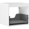 Mexen Box-A valamukapi korpus 50 cm, 1 sahtel, valge matt - 91AX0-0500-470-1-01