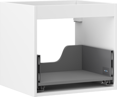 Mexen Box-A korpus för underskåp 50 cm, 1 låda, vit matt - 91AX0-0500-470-1-01