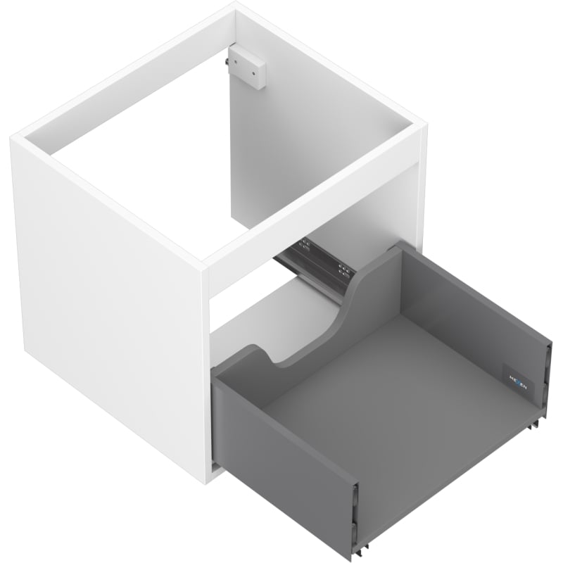 Mexen Box-A valamukapi korpus 50 cm, 1 sahtel, valge matt - 91AX0-0500-470-1-01