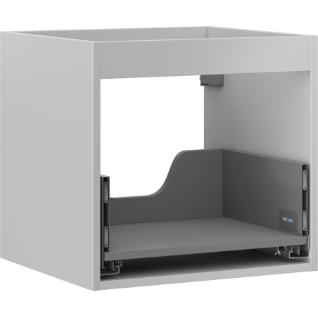 Mexen Box-A kastlichaam voor wastafel 50 cm, 1 lade, grijs mat - 91AX0-0500-470-1-62