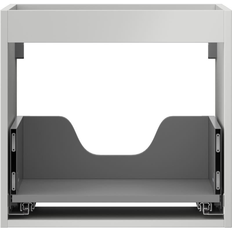 Mexen Box-A corpo dell'armadietto sotto-lavabo 50 cm, 1 cassetto, grigio opaco - 91AX0-0500-470-1-62