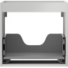 Mexen Box-A 50 cm Under-Sink Cabinet, 1 Drawer, Gray Matte - 91AX0-0500-470-1-62