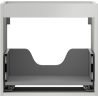 Mexen Box-A kastlichaam voor wastafel 50 cm, 1 lade, grijs mat - 91AX0-0500-470-1-62
