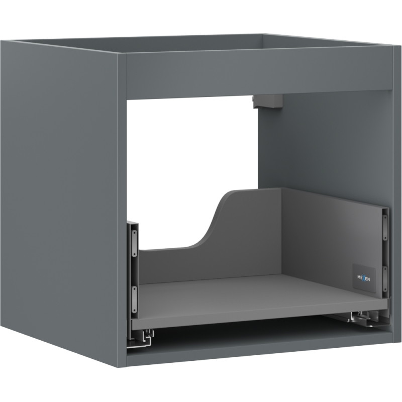 Mexen Box-A korpus ormarića za umivaonik 50 cm, 1 ladica, grafit mat - 91AX0-0500-470-1-66
