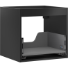 Mexen Box-A Korpus des Unterschranks 50 cm, 1 Schublade, Schwarz Matt - 91AX0-0500-470-1-71