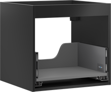 Mexen Box-A kabinettkropp för tvättställsskåp 50 cm, 1 låda, svart matt - 91AX0-0500-470-1-71