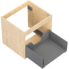 Mexen Box-A valamualuse kapi korpus 50 cm, 1 sahtel, tamm - 91AX0-0500-470-1-81