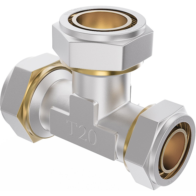 Mexen PEX-S trójnik redukcyjny skręcany PEX 25 x 16 x 25 - W97231-251625-00