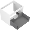 Mexen Box-A korpus szafki podumywalkowej 60 cm, 1 szuflada, biały mat - 91AX0-0600-470-1-01