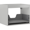 Mexen Box-A caisson de meuble sous-lavabo 60 cm, 1 tiroir, gris mat - 91AX0-0600-470-1-62