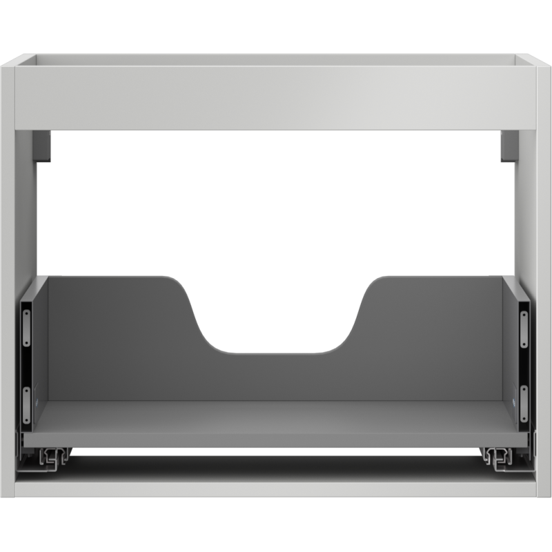 Mexen Box-A Korpus vum Ënnerbänkenschaf 60 cm, 1 Schublaad, gro matte - 91AX0-0600-470-1-62