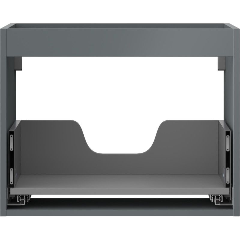 Mexen Box-A valamualusektsiooni karkass 60 cm, 1 sahtel, grafiit matt - 91AX0-0600-470-1-66