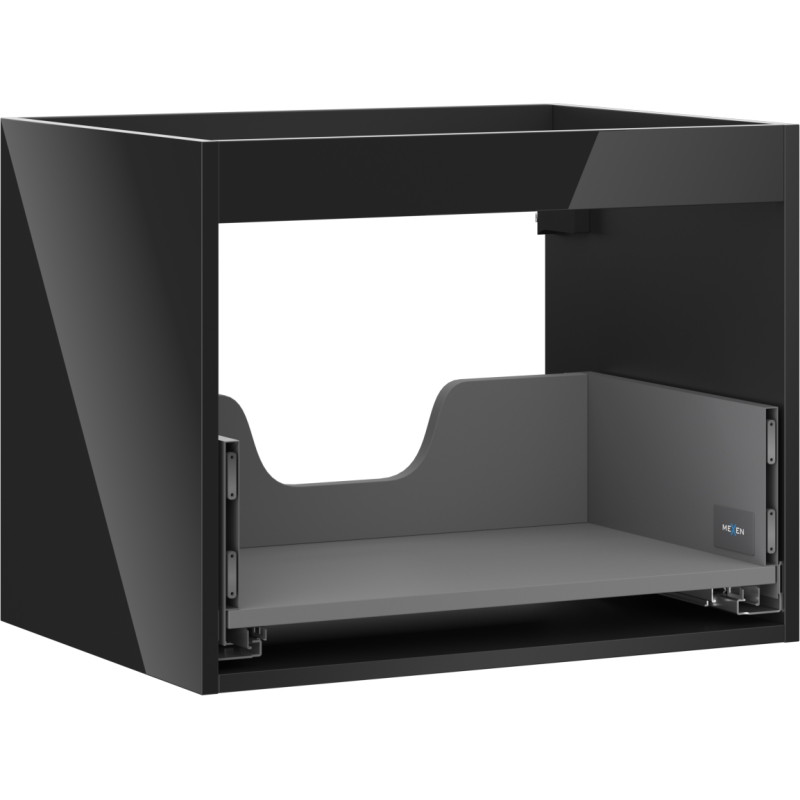 Mexen Box-A valamukapi korpus 60 cm, 1 sahtel, must läige - 91AX0-0600-470-1-70
