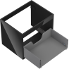 Mexen Box-A valamukapi korpus 60 cm, 1 sahtel, must läige - 91AX0-0600-470-1-70