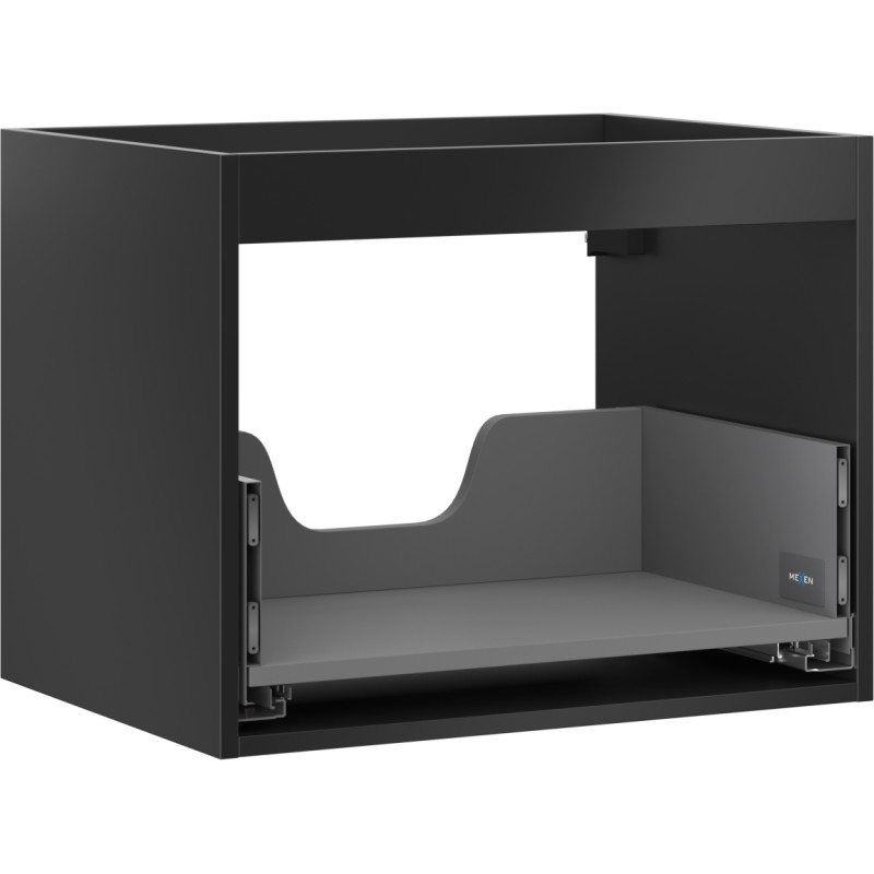 Mexeni Box-A valamukapi korpus 60 cm, 1 sahtel, must matt - 91AX0-0600-470-1-71