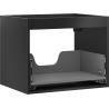 Mexen Box-A korpus szafki podumywalkowej 60 cm, 1 szuflada, czarny mat - 91AX0-0600-470-1-71