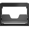 Mexen Box-A Korpus des Waschtischunterschranks 60 cm, 1 Schublade, schwarz matt - 91AX0-0600-470-1-71