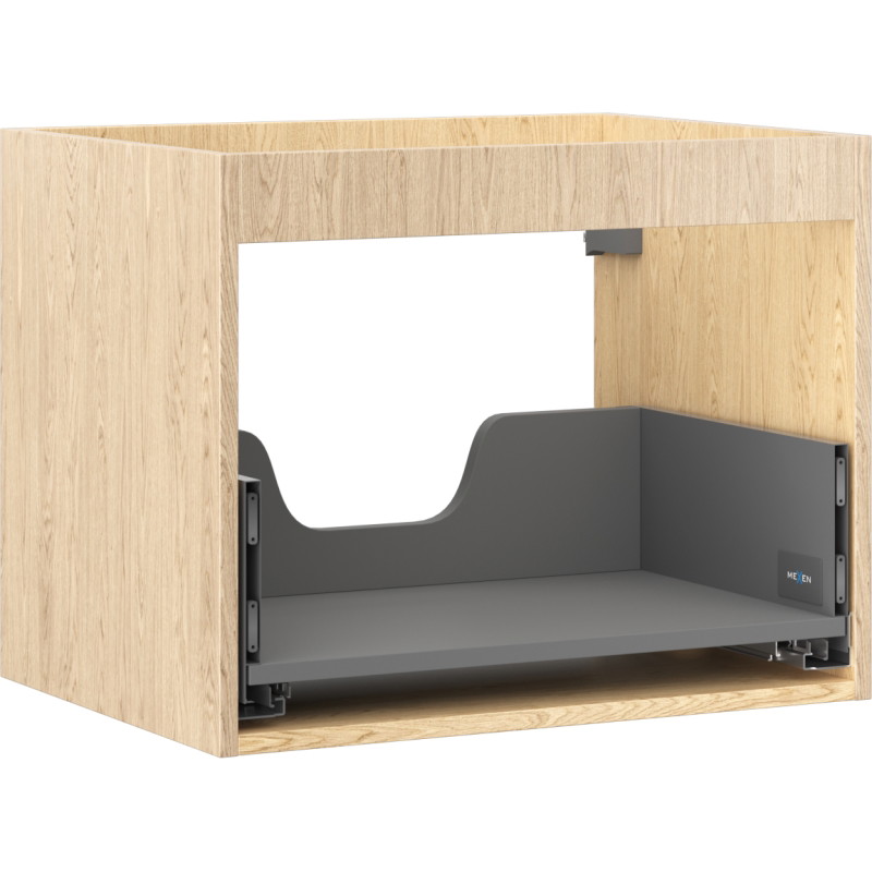 Mexen Box-A valamualuse kapi korpus 60 cm, 1 sahtel, tamm - 91AX0-0600-470-1-81