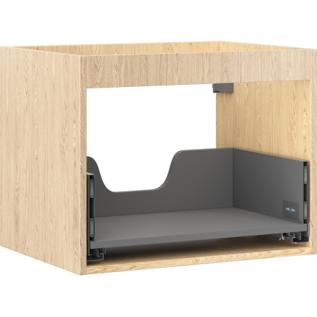 Mexen Box-A Korpus des Waschtischunterschranks 60 cm, 1 Schublade, Eiche - 91AX0-0600-470-1-81