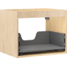 Mexen Box-A Korpus des Waschtischunterschranks 60 cm, 1 Schublade, Eiche - 91AX0-0600-470-1-81