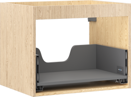 Mexen Box-A valamualuse kapi korpus 60 cm, 1 sahtel, tamm - 91AX0-0600-470-1-81