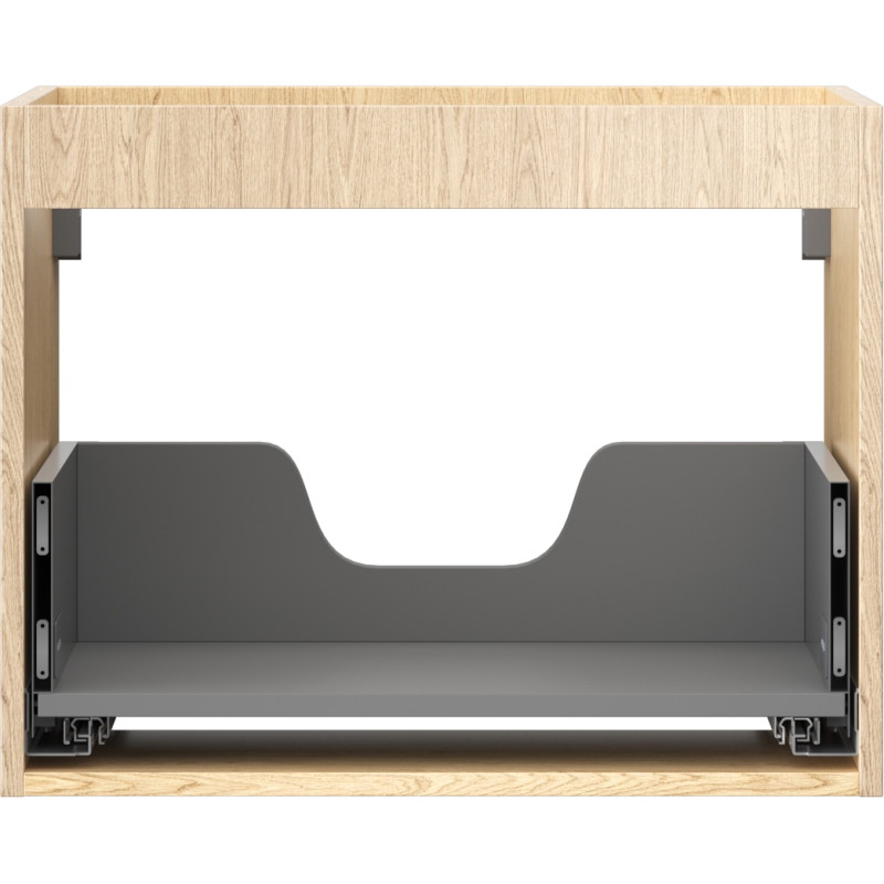 Mexen Box-A valamualuse kapi korpus 60 cm, 1 sahtel, tamm - 91AX0-0600-470-1-81