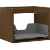 Mexen Box-A korpus szafki podumywalkowej 60 cm, 1 szuflada, orzech - 91AX0-0600-470-1-86
