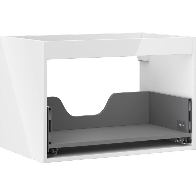 Mexen Box-A valamu aluskapi korpus 70 cm, 1 sahtel, valge läige - 91AX0-0700-470-1-00