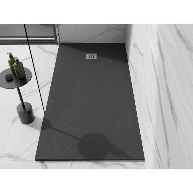 Mexen Stone+ pravokutna kompozitna tuš kada 200 x 100 cm, antracit - 44711020