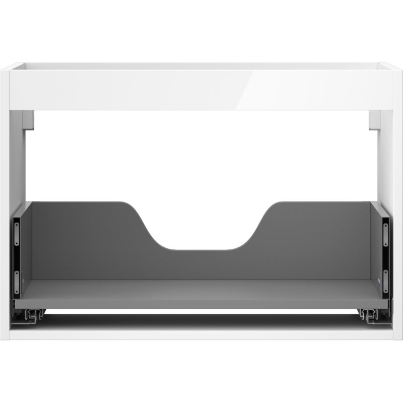 Mexen Box-A Vanity Unit Body 70 cm, 1 Drawer, White Gloss - 91AX0-0700-470-1-00