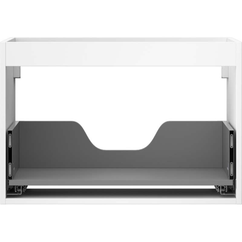 Mexen Box-A kastlichaam voor wastafelonderkast 70 cm, 1 lade, wit mat - 91AX0-0700-470-1-01