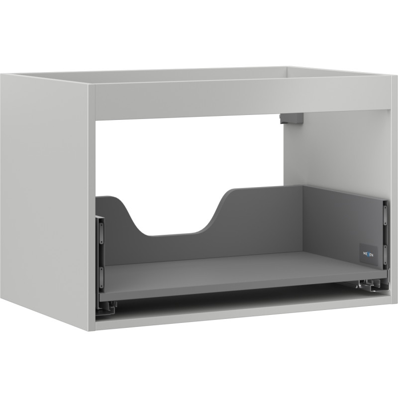 Mexen Box-A valamualuse kapi korpus 70 cm, 1 sahtel, hall matt - 91AX0-0700-470-1-62