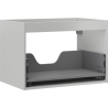 Mexen Box-A Waschtischunterschrank 70 cm, 1 Schublade, graumatt - 91AX0-0700-470-1-62
